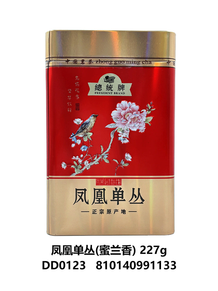 凤凰单丛蜜兰香乌龙茶 | 8盎司散装 | 高香型蜂蜜兰花香 | President Brand 总统牌 | 中国高山乌龙茶 Loose Leaf Oolong In Tin Can