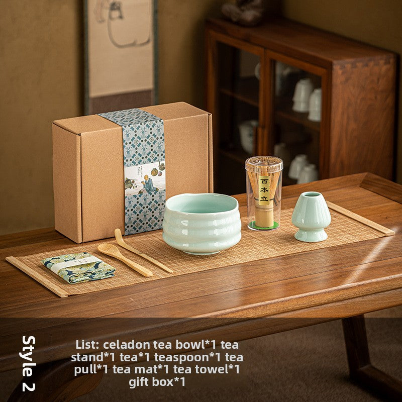 宋代点茶  Song Dynasty Bamboo Matcha Tea Whisk Set