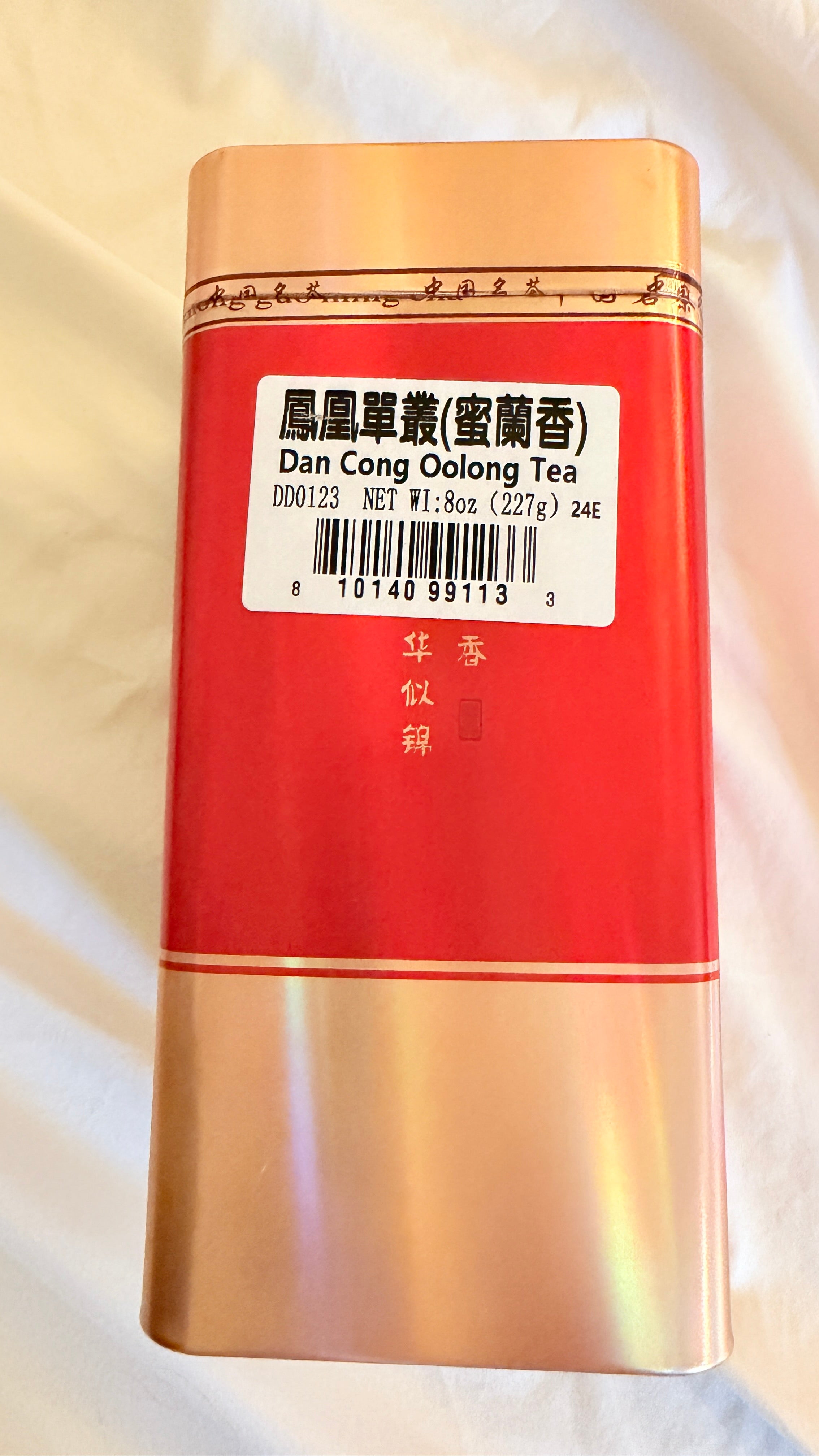 凤凰单丛蜜兰香乌龙茶 | 8盎司散装 | 高香型蜂蜜兰花香 | President Brand 总统牌 | 中国高山乌龙茶 Loose Leaf Oolong In Tin Can