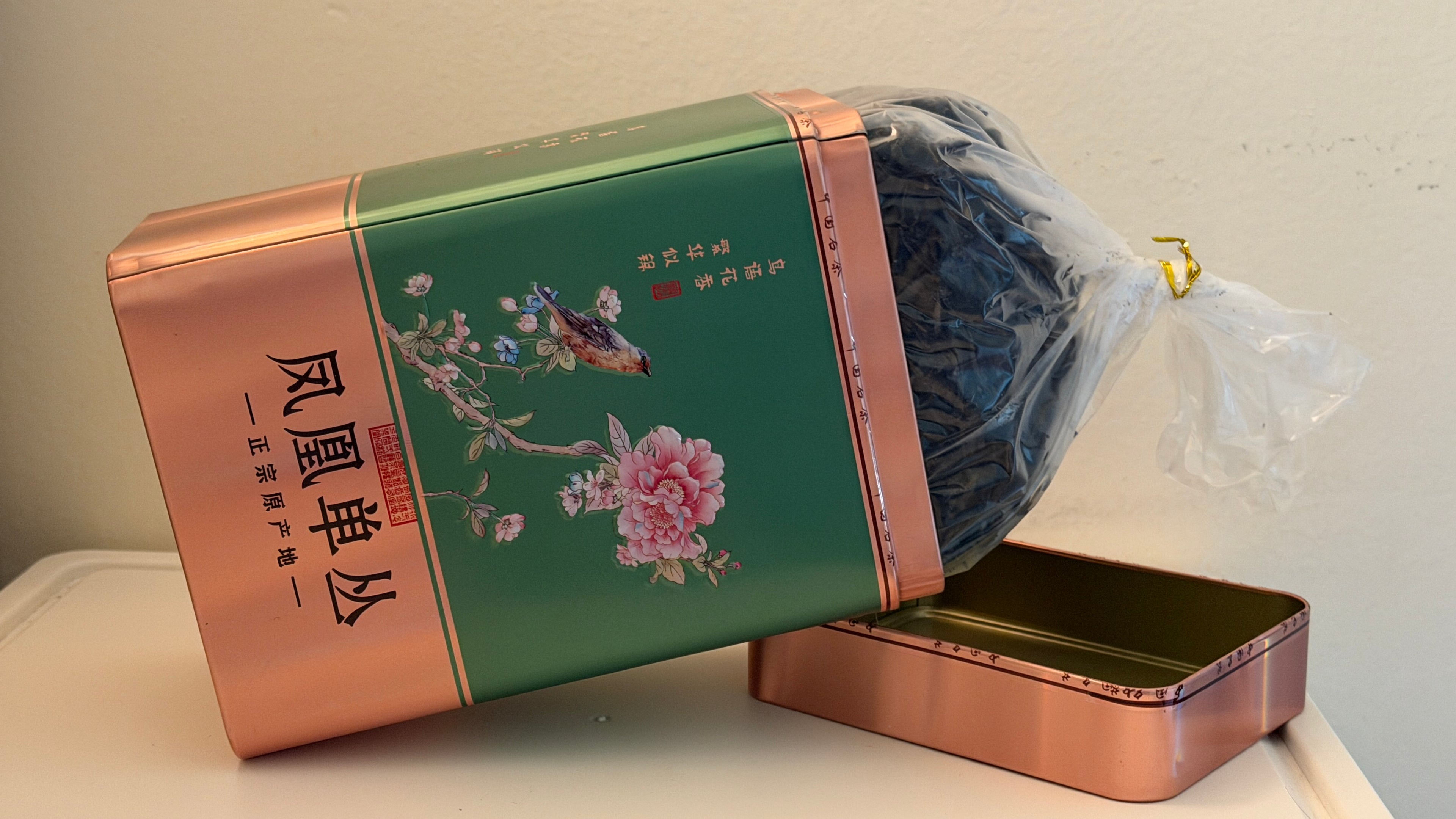 凤凰单丛鸭屎香乌龙茶 | 8盎司散装 | 鸭屎香 | President Brand 总统牌 | 中国高山乌龙茶 Loose Leaf Oolong In Tin Can