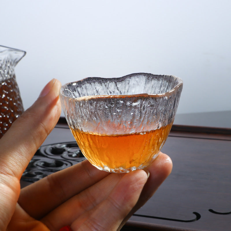 Handmade Glass Tea Tasting Cup