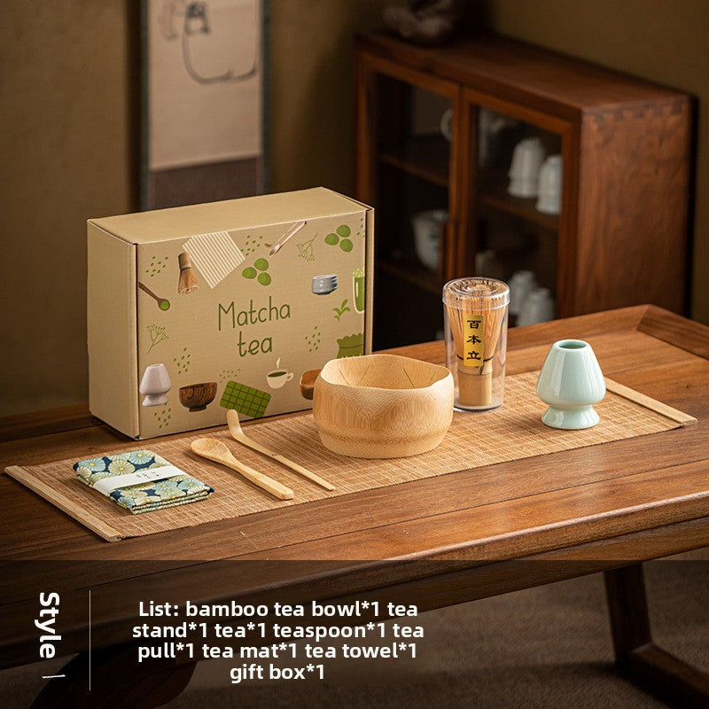 宋代点茶  Song Dynasty Bamboo Matcha Tea Whisk Set