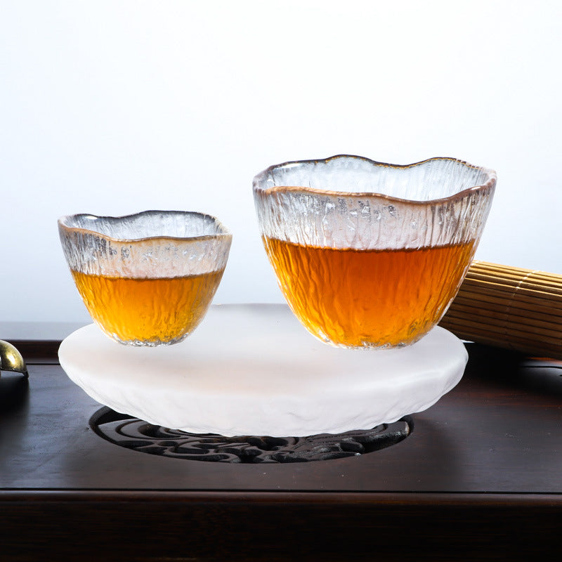 Handmade Glass Tea Tasting Cup